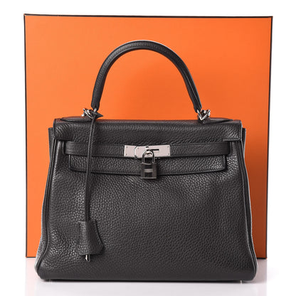 Hermes Taurillon Clemence Kelly Retourne 28 Plomb 15 of 15