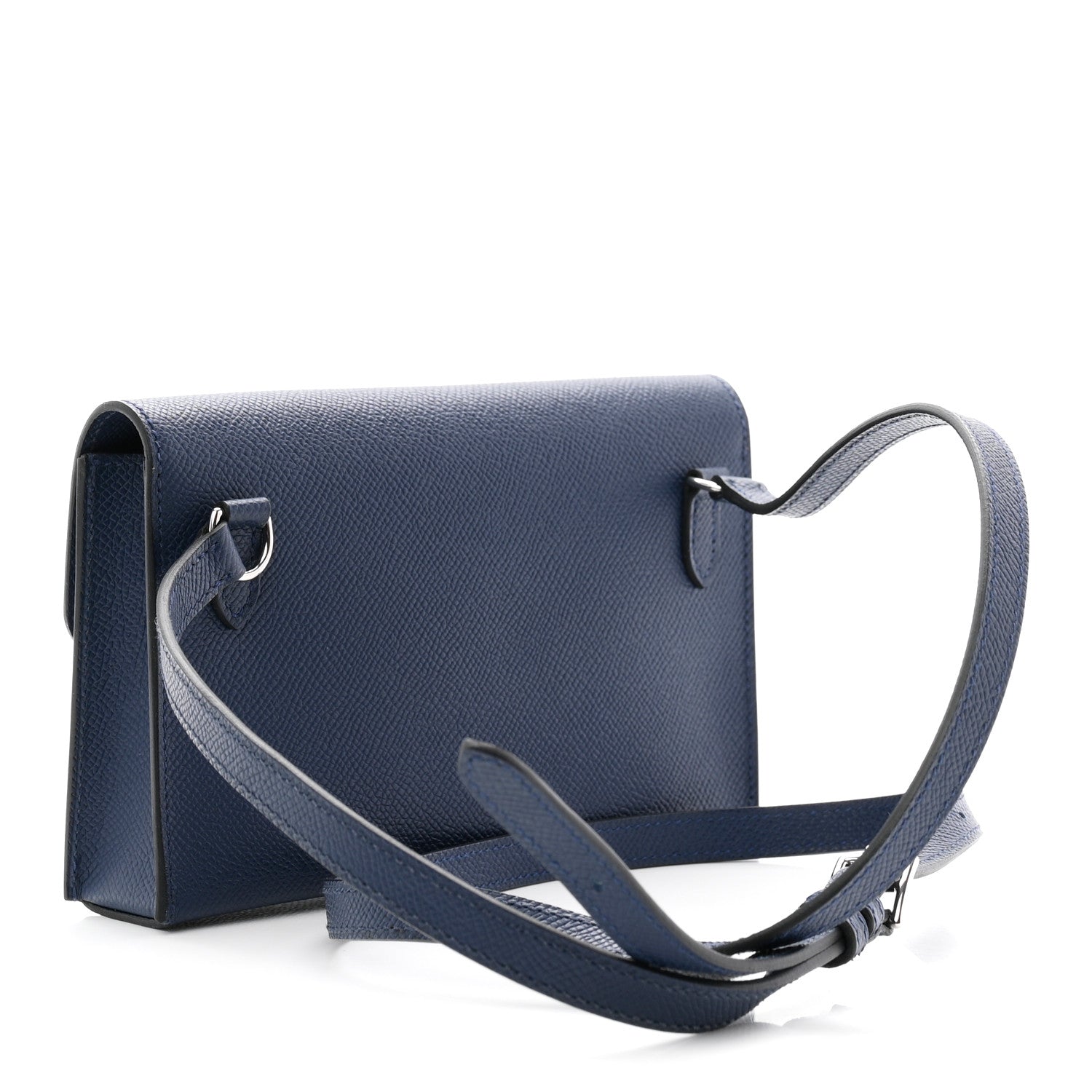 Hermes Epsom Hermesnap Wallet Bleu Navy 3 of 11