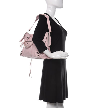 Balenciaga Agneau Classic Hardware City Rose Poudre Rose Petunia 3 of 11