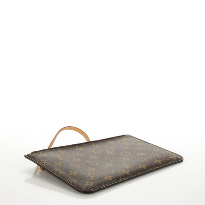 Louis Vuitton Monogram Neverfull MM GM Pochette Fuchsia 4 of 7