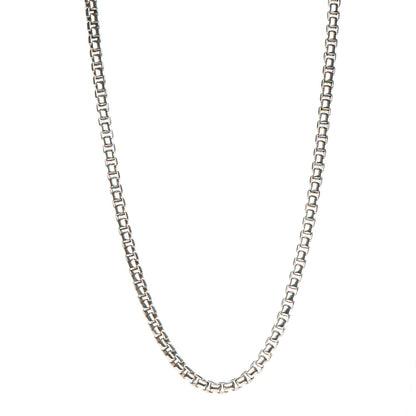 David Yurman Sterling Silver 5.2mm Box Chain Necklace 1 of 5