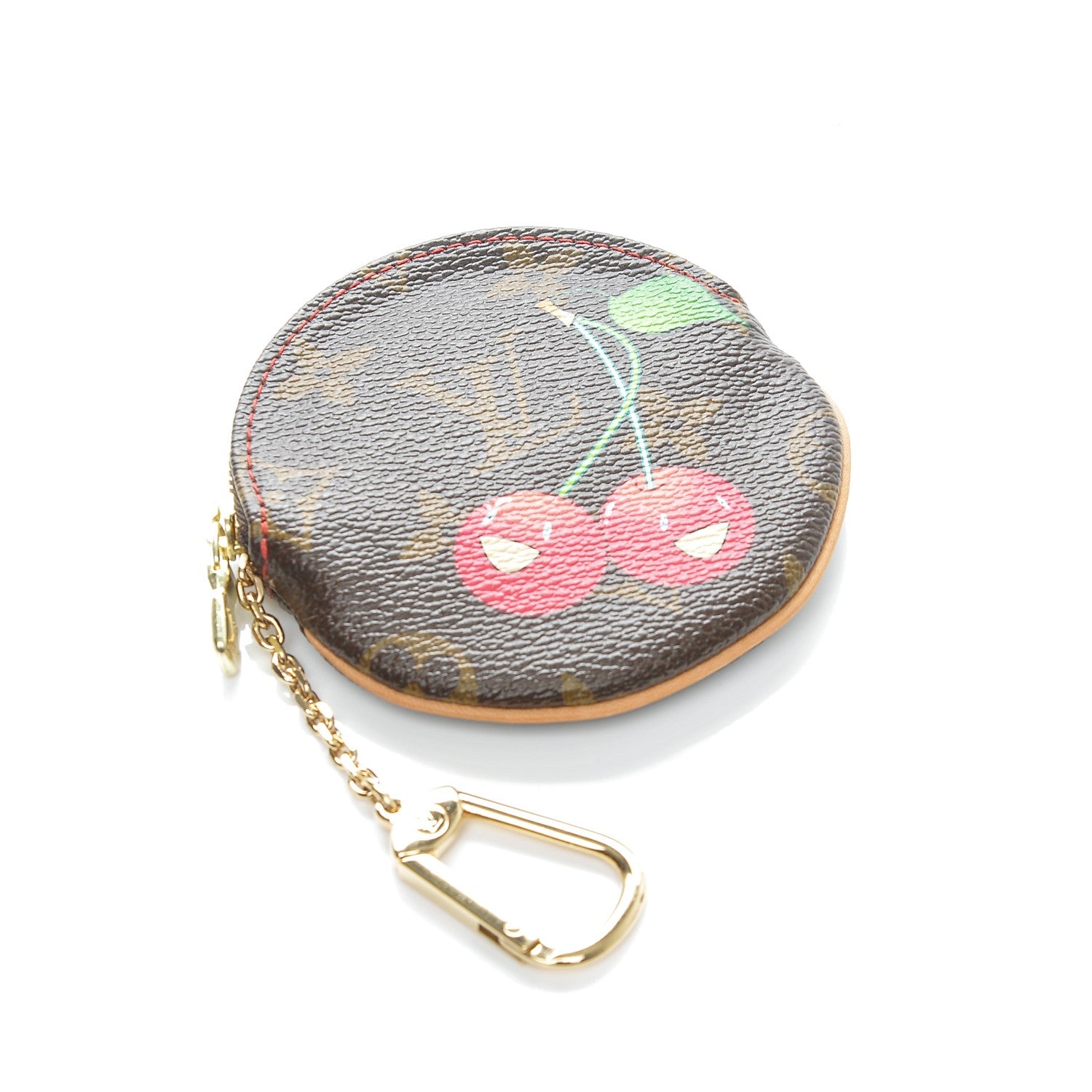 Louis Vuitton Monogram Cerises Round Coin Purse 4 of 7