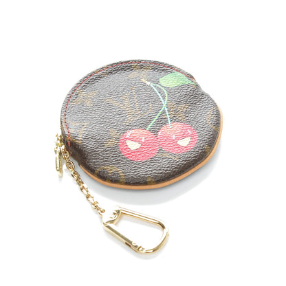 Louis Vuitton Monogram Cerises Round Coin Purse 4 of 7