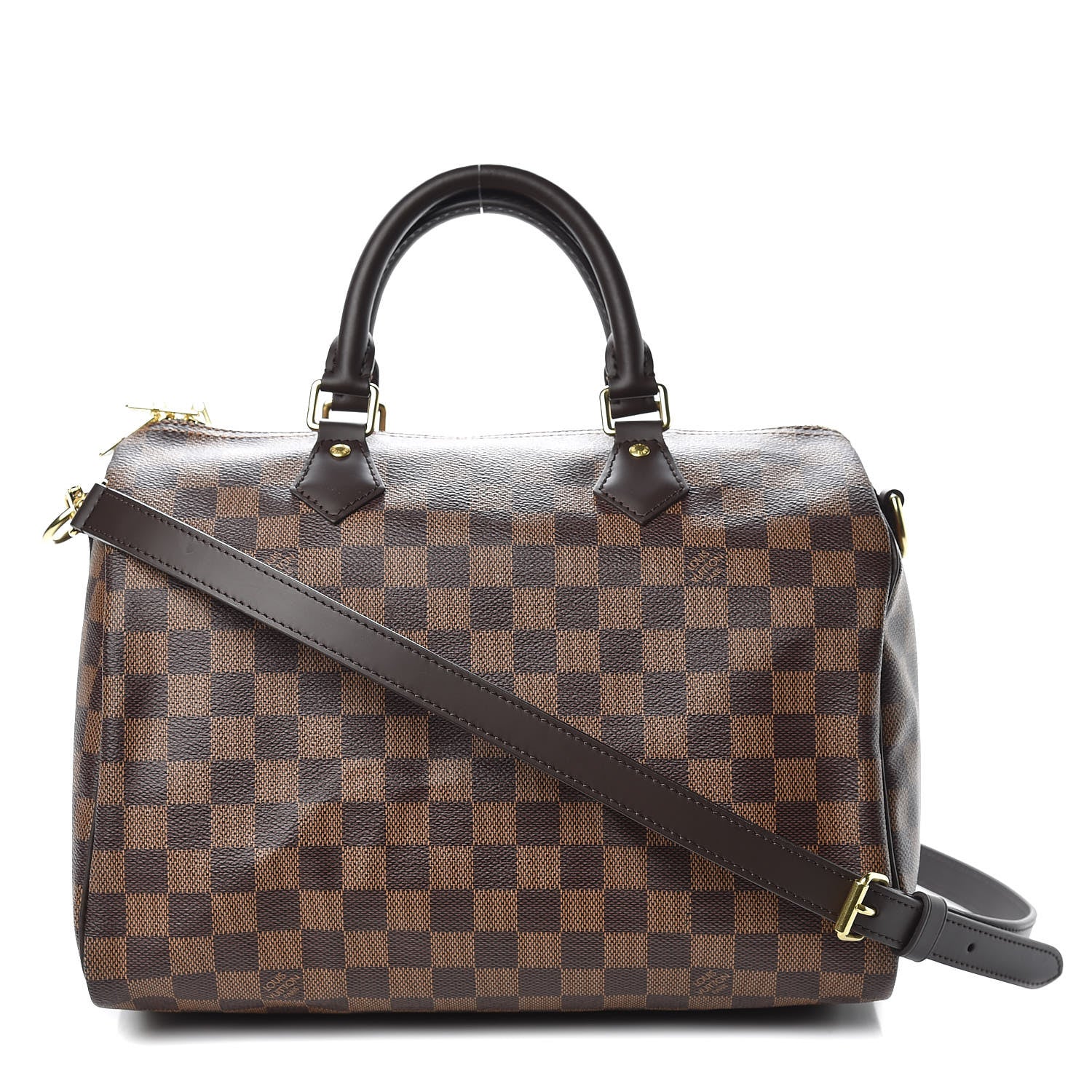 Louis Vuitton Damier Ebene Speedy Bandouliere 30 1 of 12