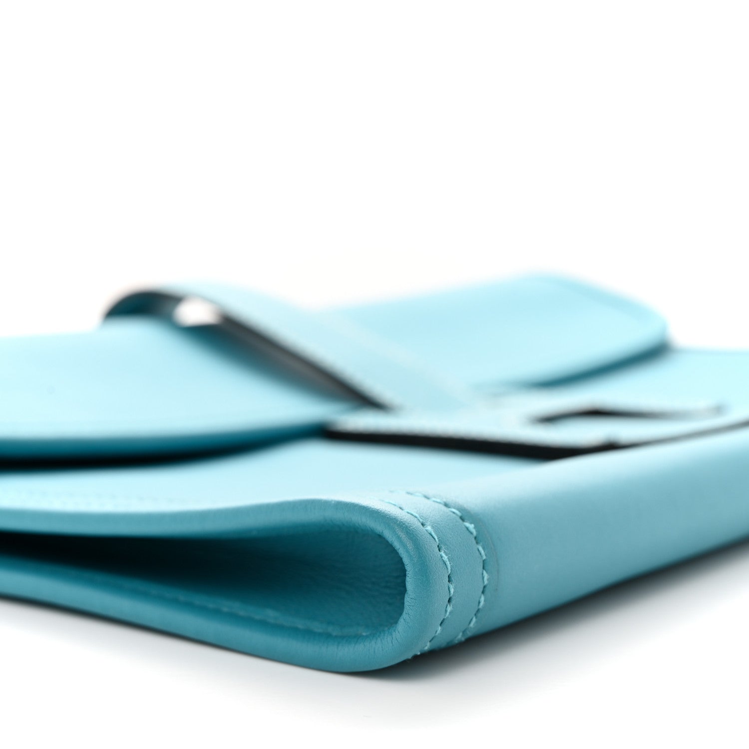 Hermes Swift Jige PM Clutch Blue Jean 9 of 10