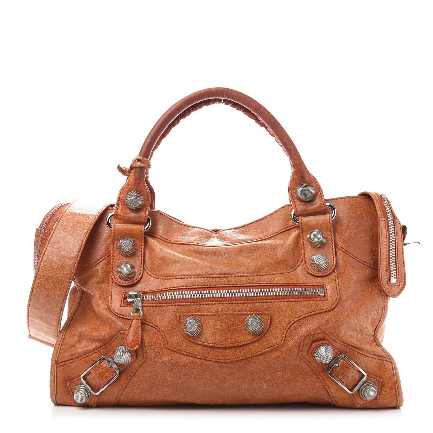 Agneau Giant 21 Silver Hardware City Mandarine