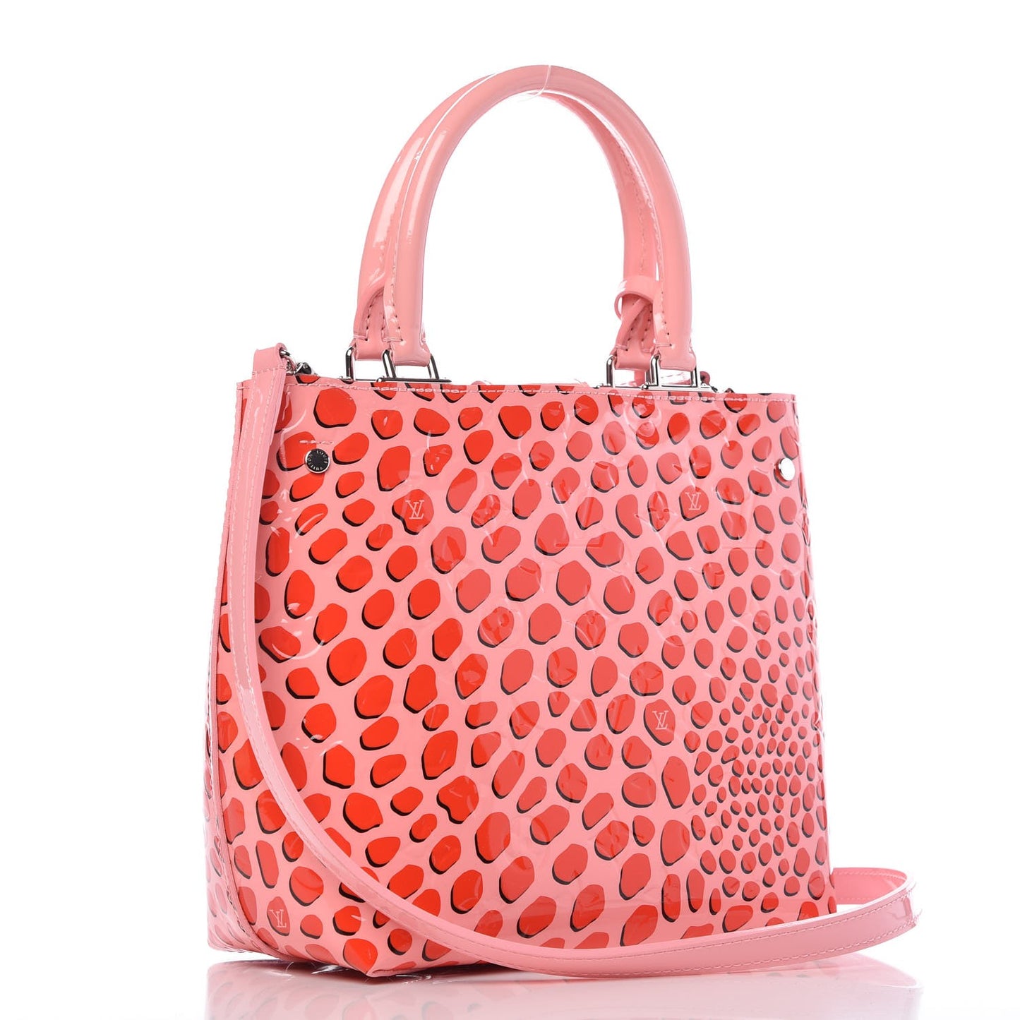 Vernis Jungle Dots Open Tote Sugar Pink Poppy