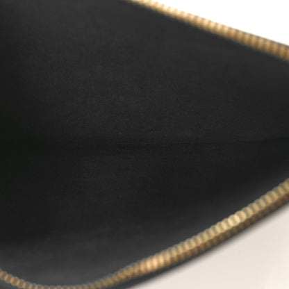 Louis Vuitton Empreinte Monogram Giant Neverfull MM Pochette Black 5 of 8