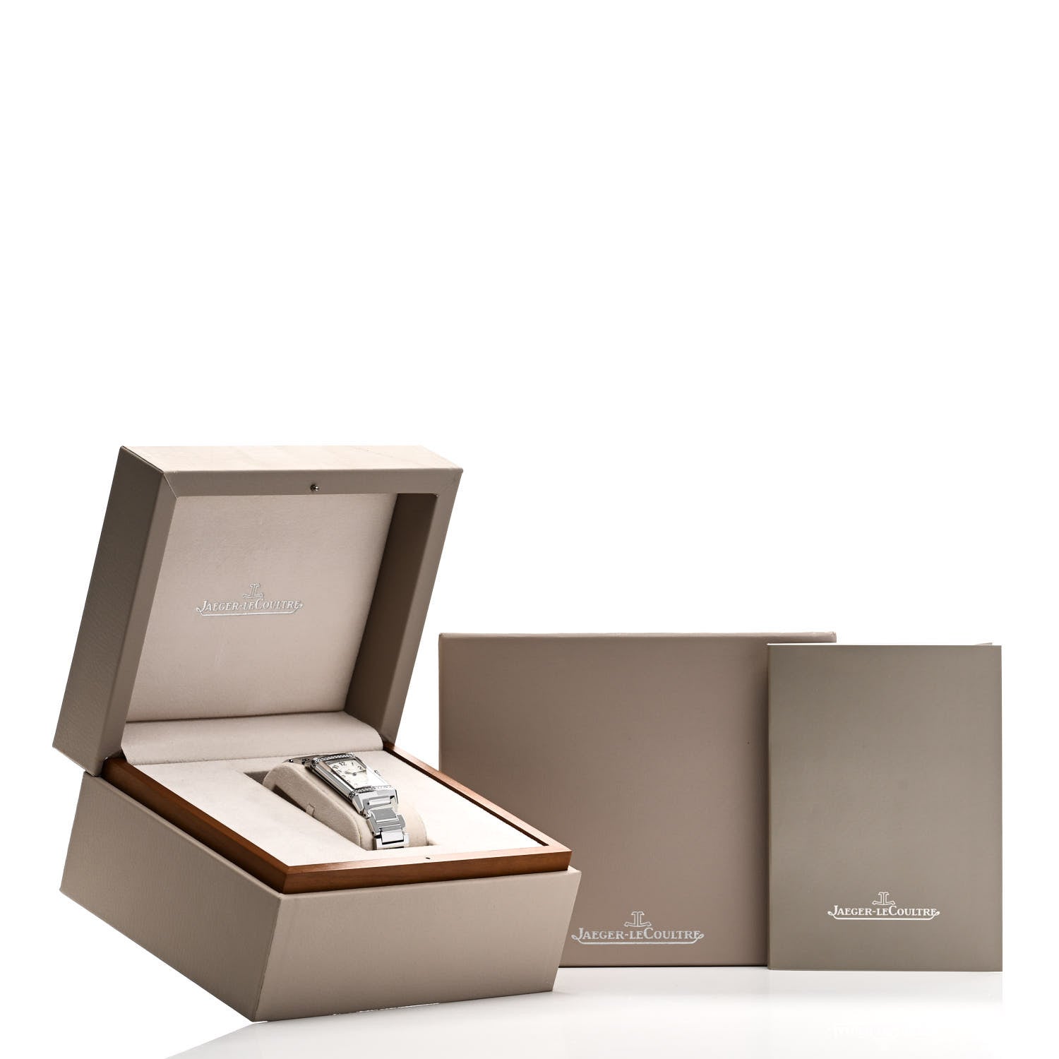 Jaeger-LeCoultre Stainless Steel Diamond 24mm Ultra Thin Reverso Manual Winding Watch Q3208121 7 of 7