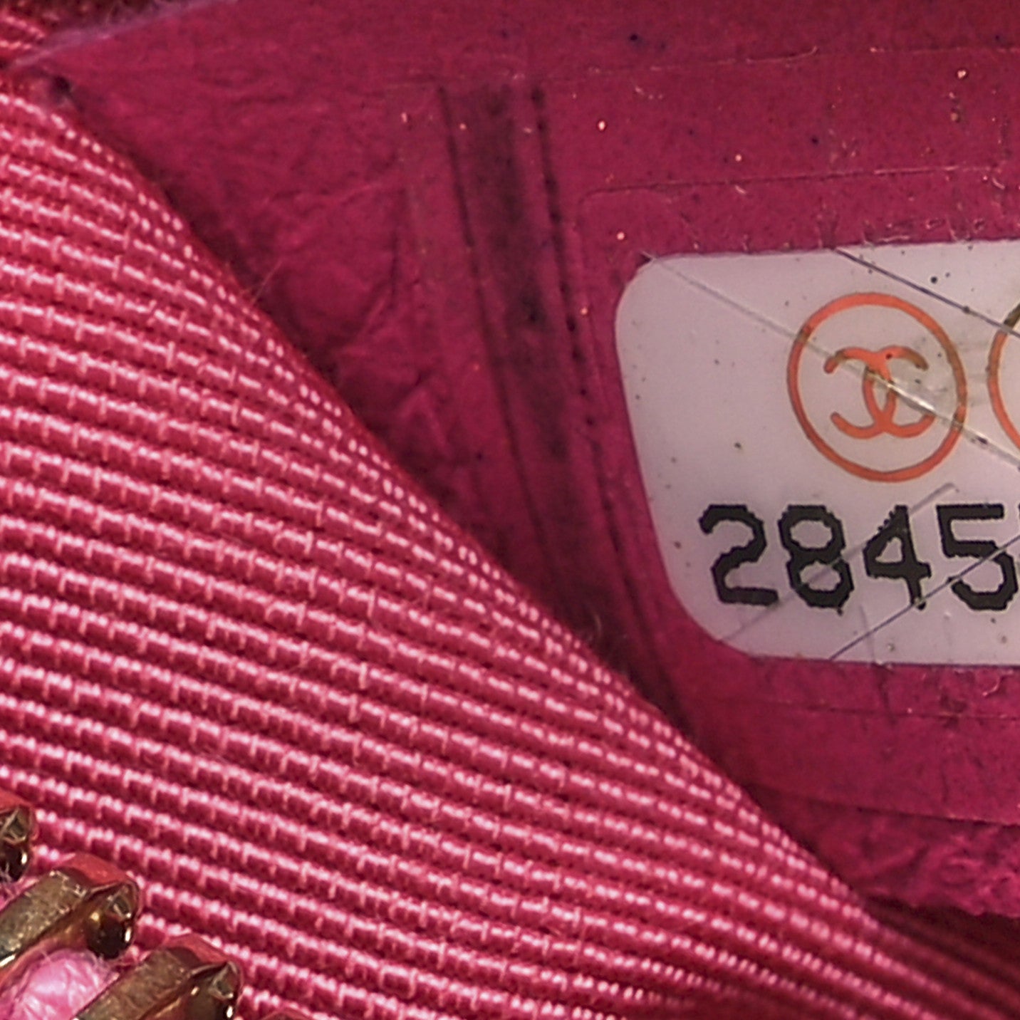 Tweed Calfskin Small Gabrielle Hobo Pink