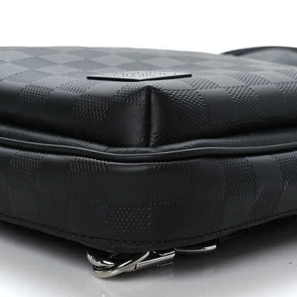 Louis Vuitton Damier Infini Avenue Sling Bag NM Onyx 9 of 10