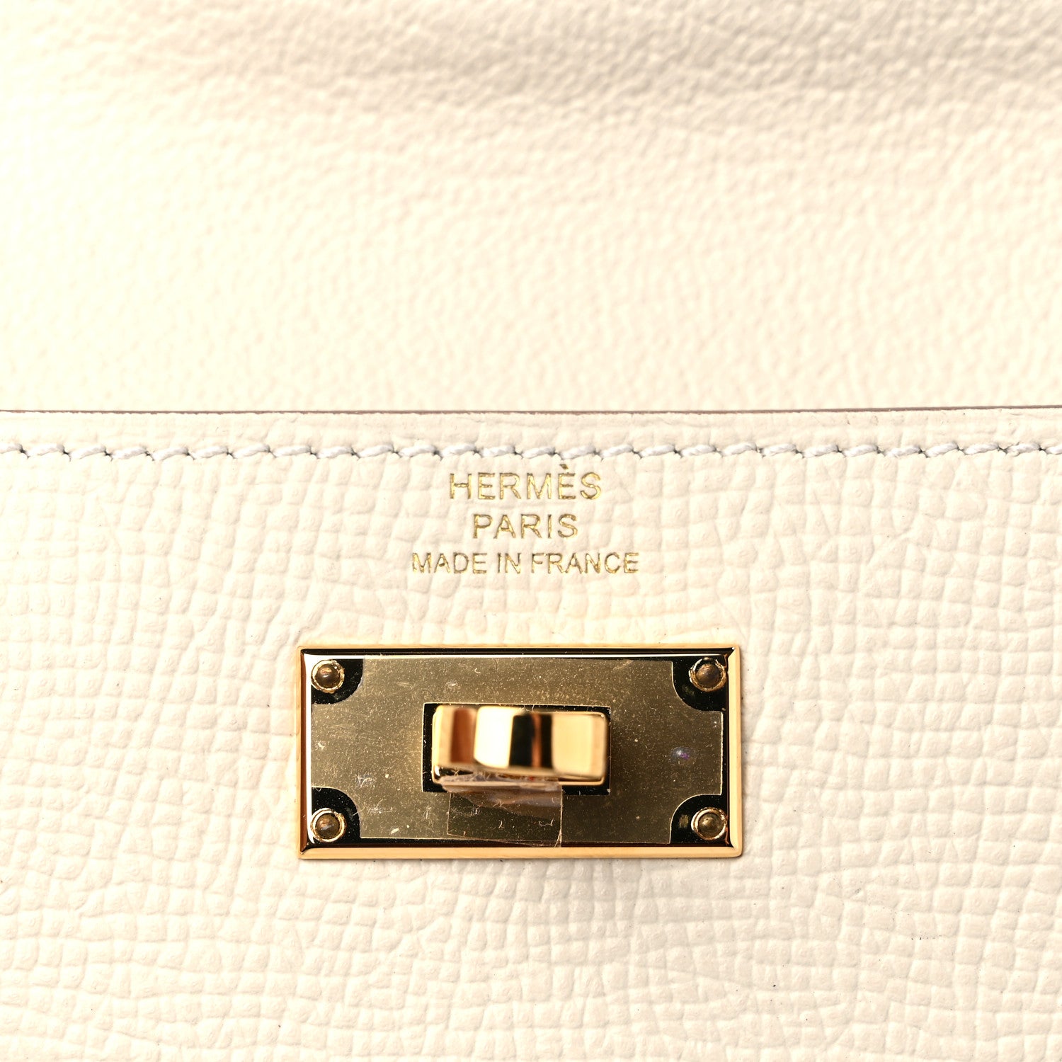 Hermes Epsom Kelly Pocket To Go Pouch Craie 6 of 10