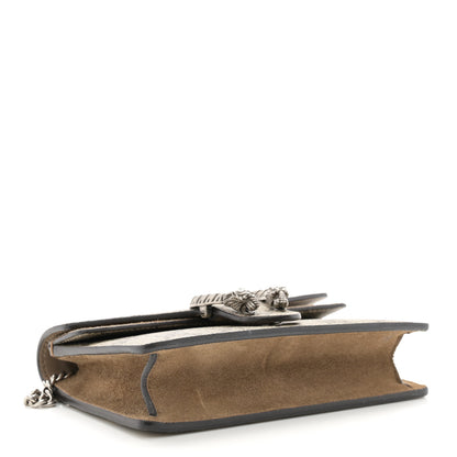Gucci GG Supreme Monogram Super Mini Dionysus Shoulder Bag Taupe 4 of 10