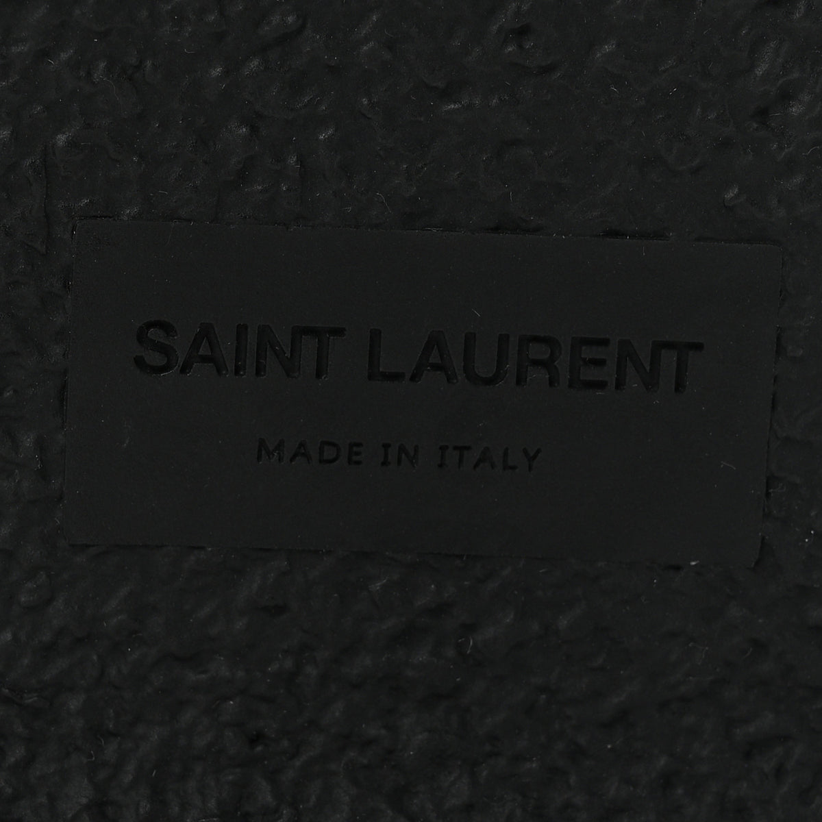 Saint Laurent Calfskin Teddy Hellbourg 10 Mens Penny Loafer 43.5 Black 7 of 10