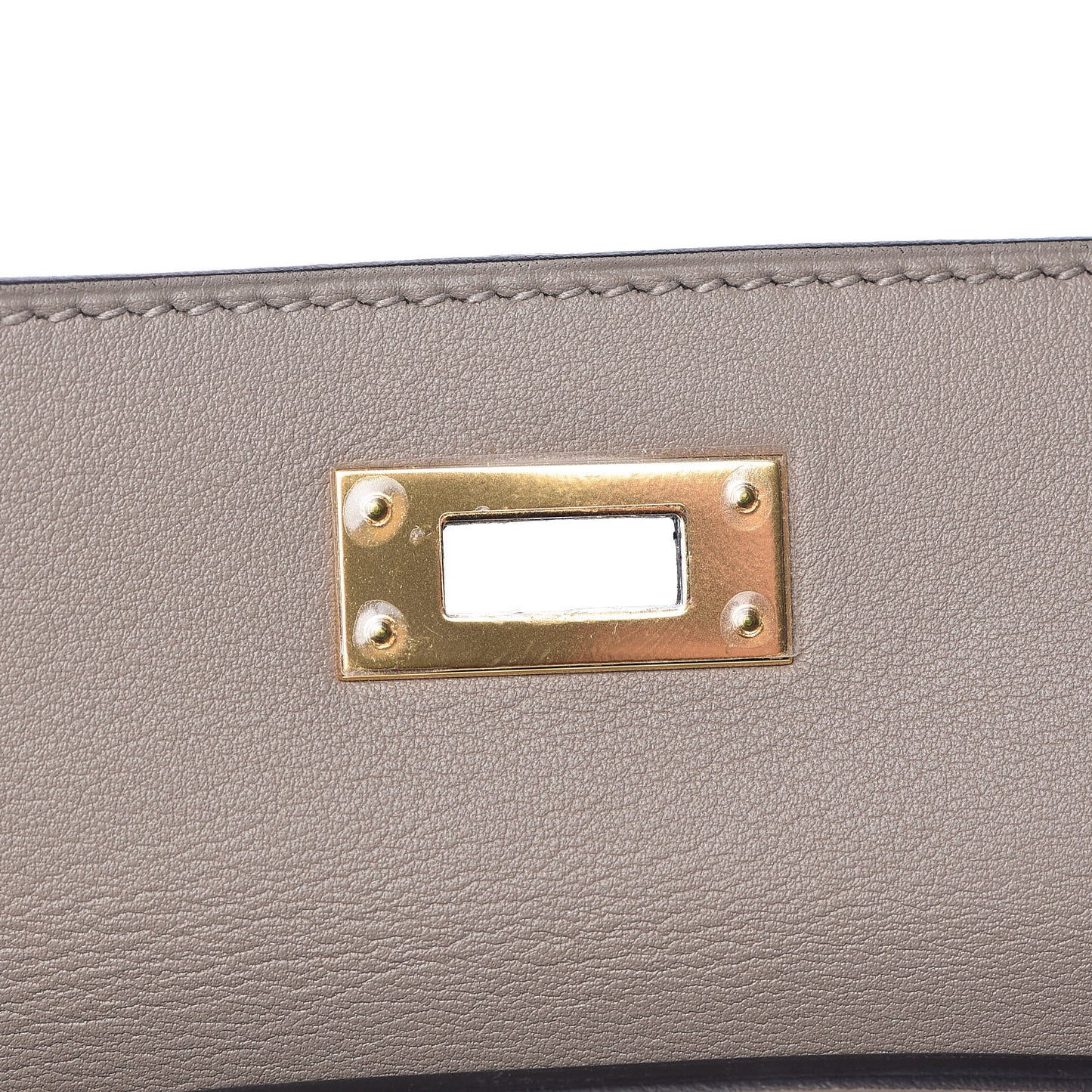 Swift Kelly Cut Clutch Pochette Gris Asphalt