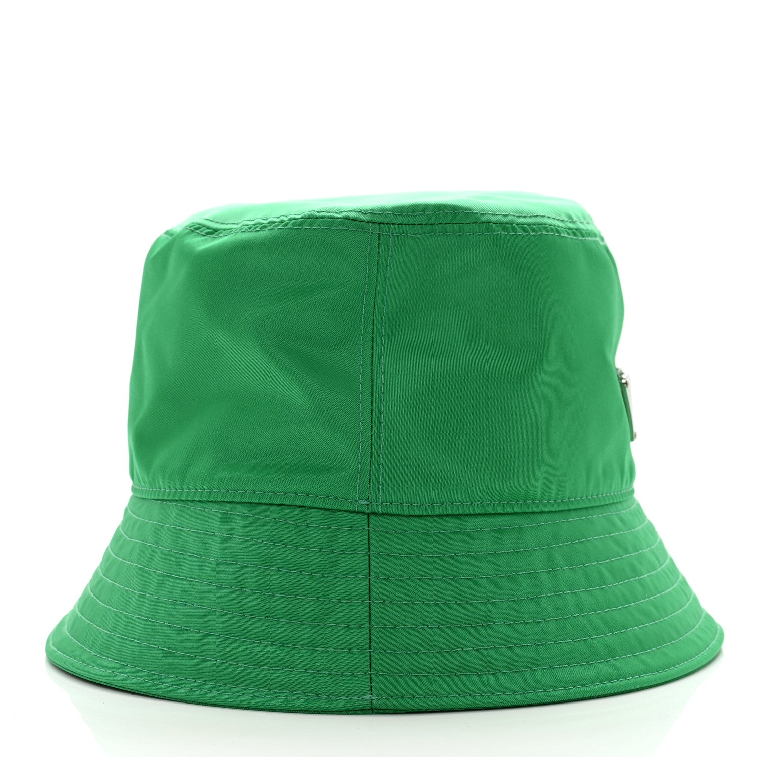 Prada Re-Nylon Triangle Womens Bucket Hat M Menta 4 of 7