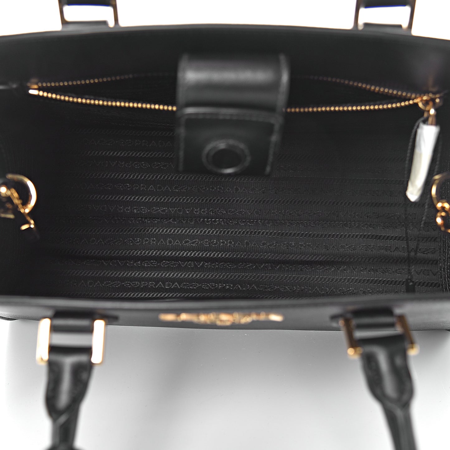 Saffiano Soft Calfskin Tote Black