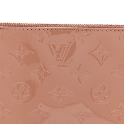 Louis Vuitton Vernis Pochette Accessories NM Rose Velours 8 of 12