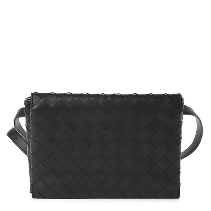 Bottega Veneta Nappa Intrecciato Belt Bag Black 1 of 9