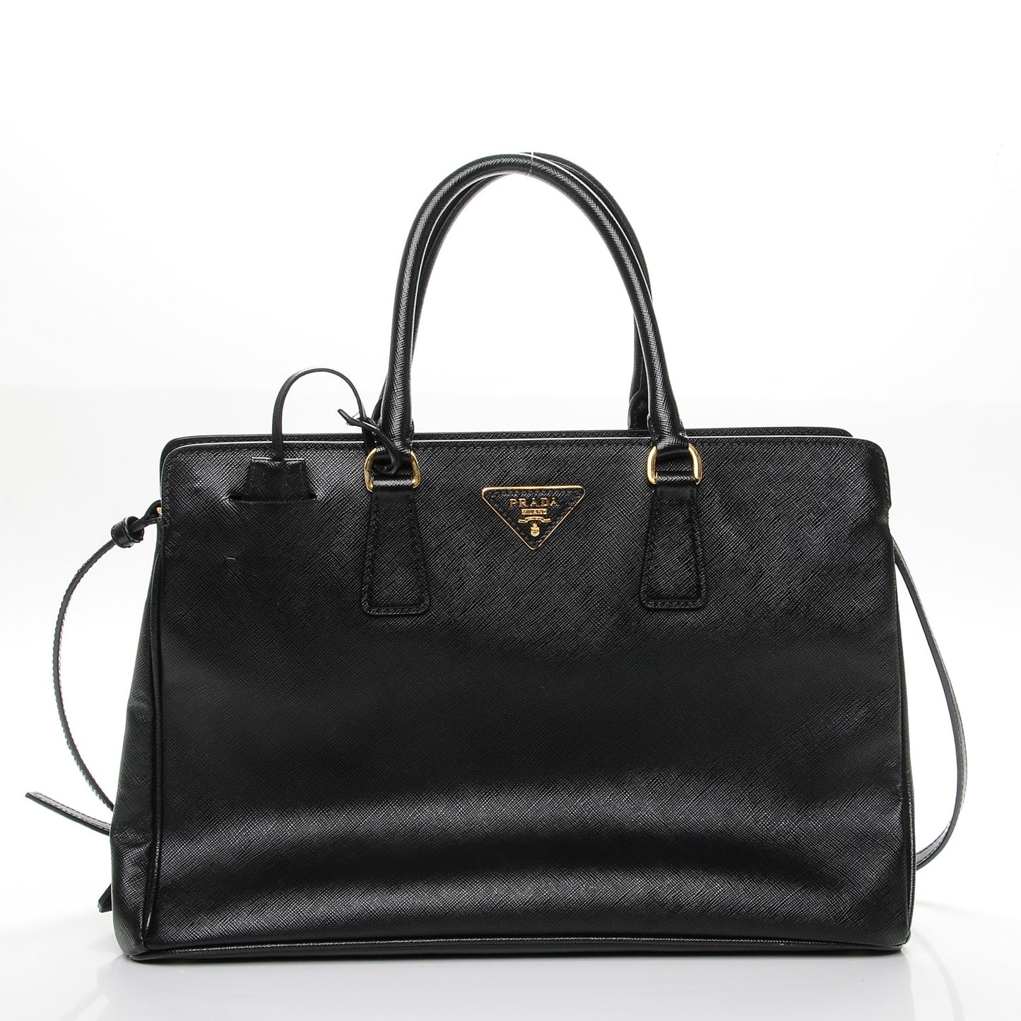 Saffiano Lux Large Tote Nero Black
