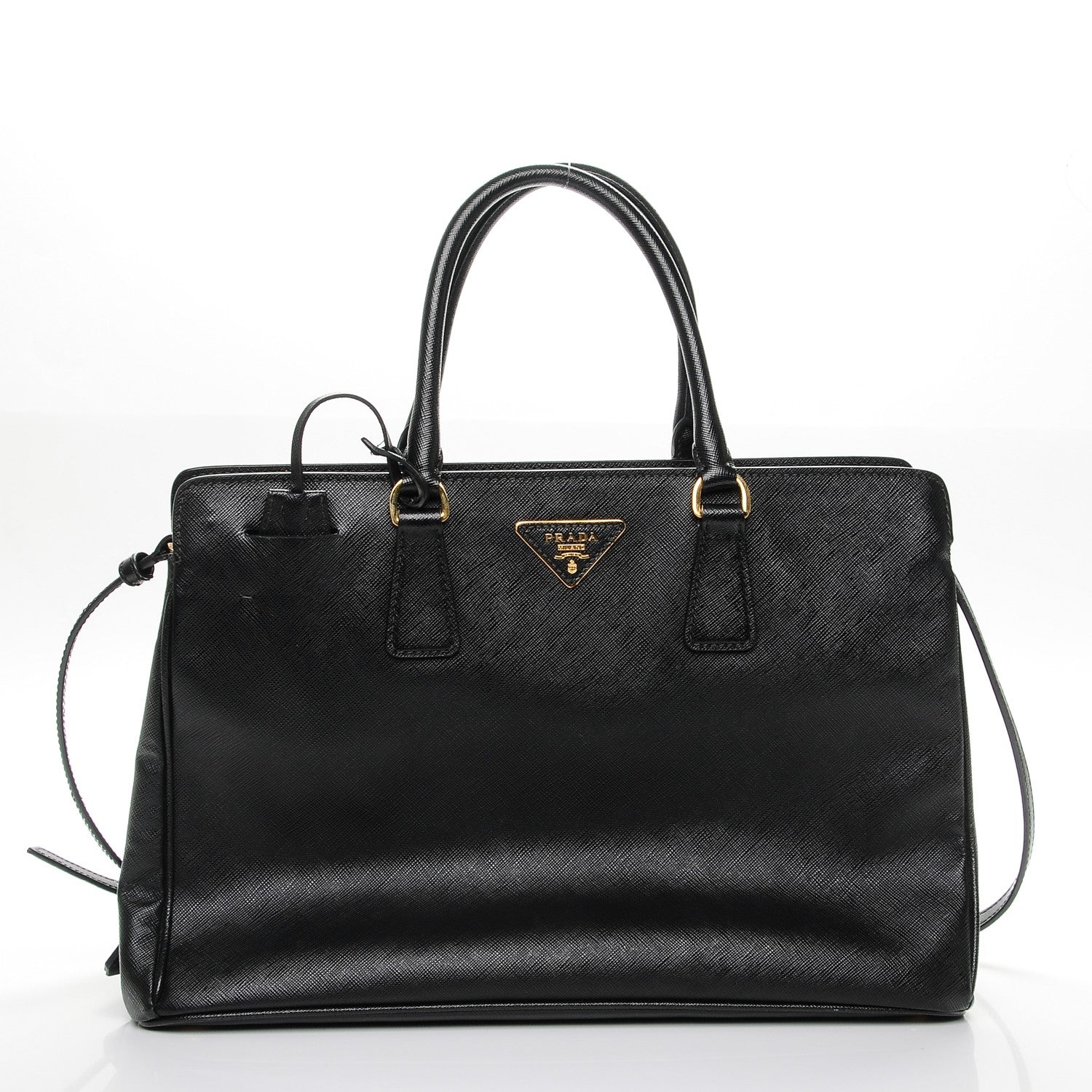 Prada Saffiano Lux Large Tote Nero Black 7 of 7