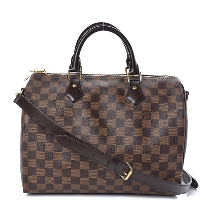 Louis Vuitton Damier Ebene Speedy Bandouliere 30 1 of 11