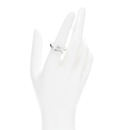 Cartier 18K White Gold Diamond Juste Un Clou Ring 57 8 2 of 5