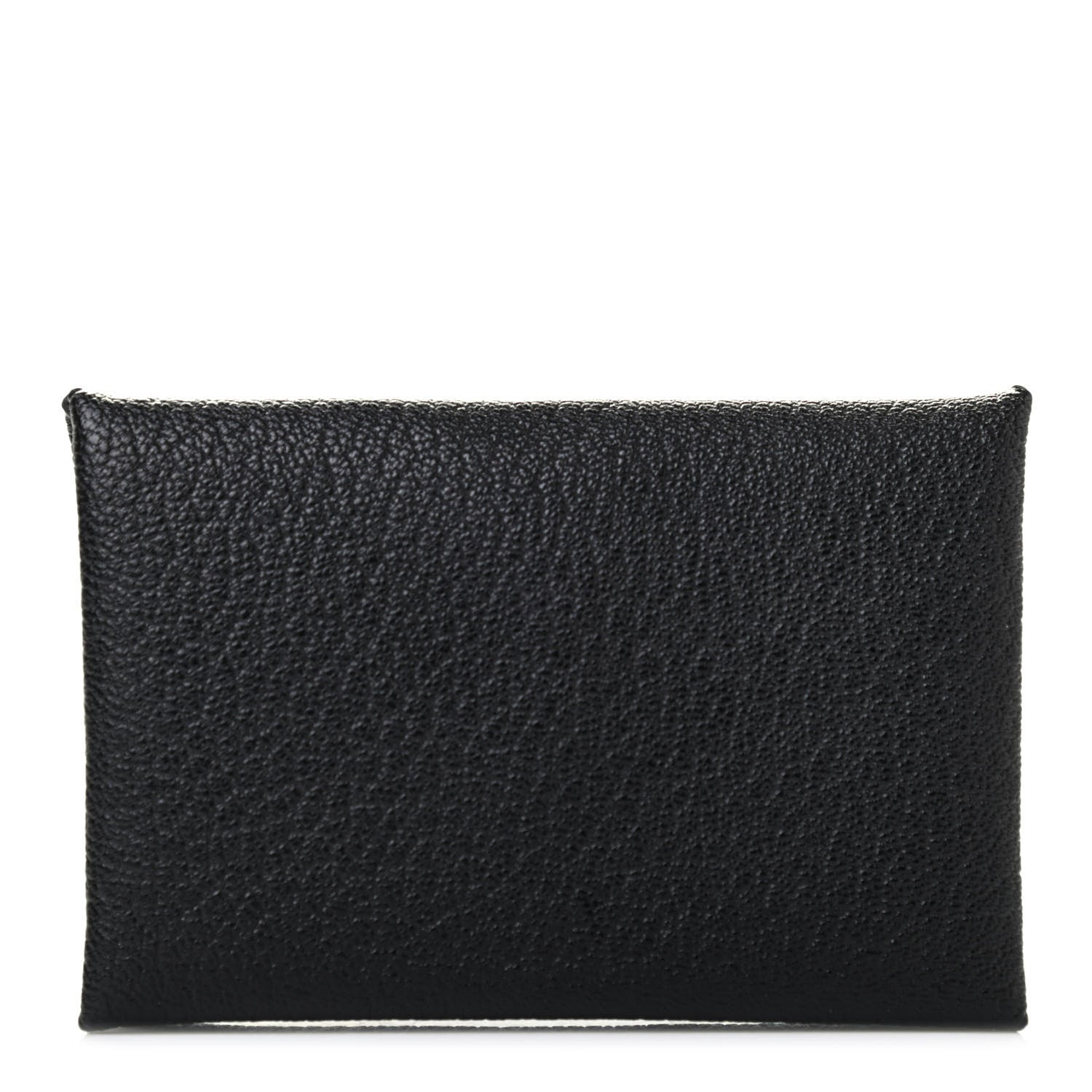 Hermes Chevre Mysore Calvi Card Case Black 1 of 7