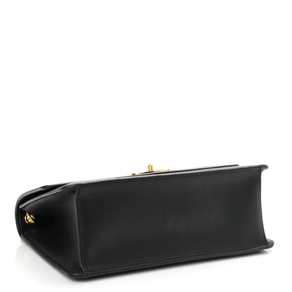 Mulberry Small Classic Grain Calfskin Medium Darley Black 4 of 10