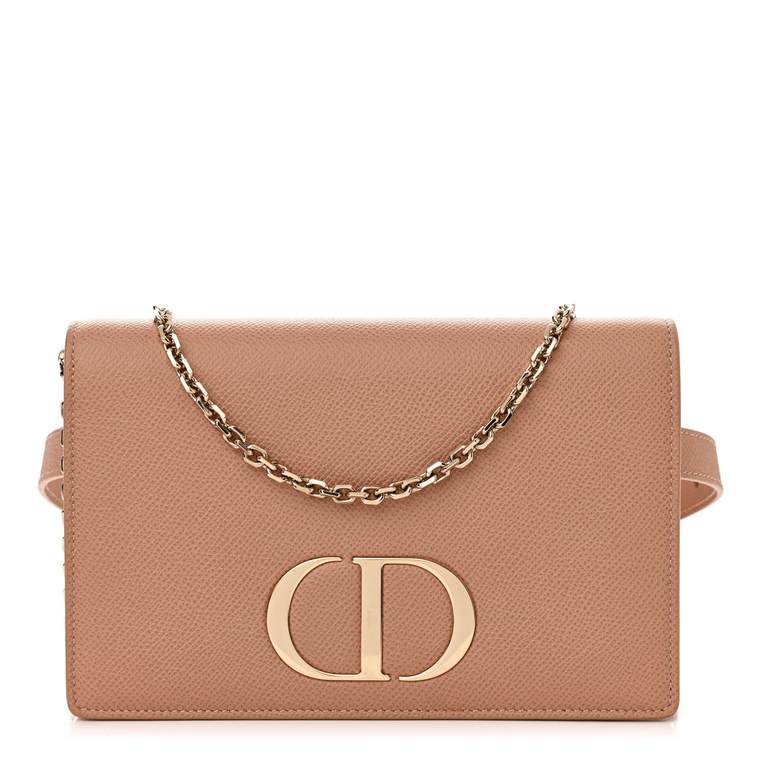Christian Dior Calfskin 30 Montaigne 2 in 1 Pouch Beige 1 of 11