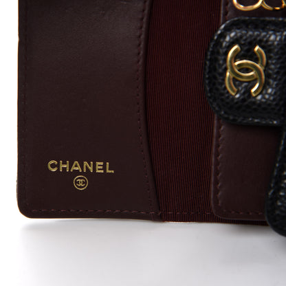 Chanel Caviar Quilted 6 Key Holder Black 6 of 9