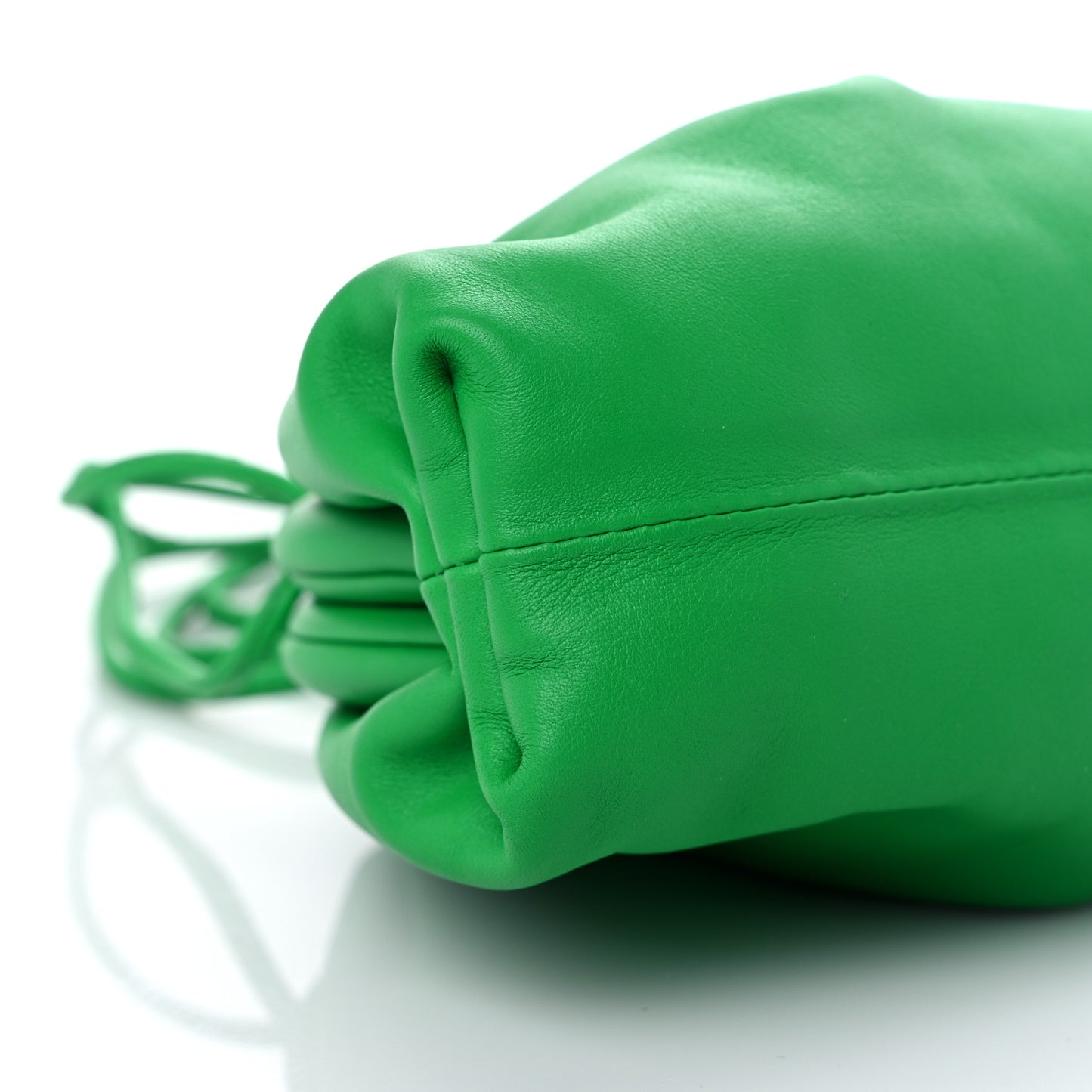 Butter Calfskin The Mini Pouch Parakeet