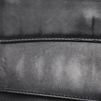 Chanel Patent Calfskin Quilted Large Flap Wallet Black 8 of 9