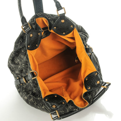 Louis Vuitton Denim Mahina XL Black 5 of 7