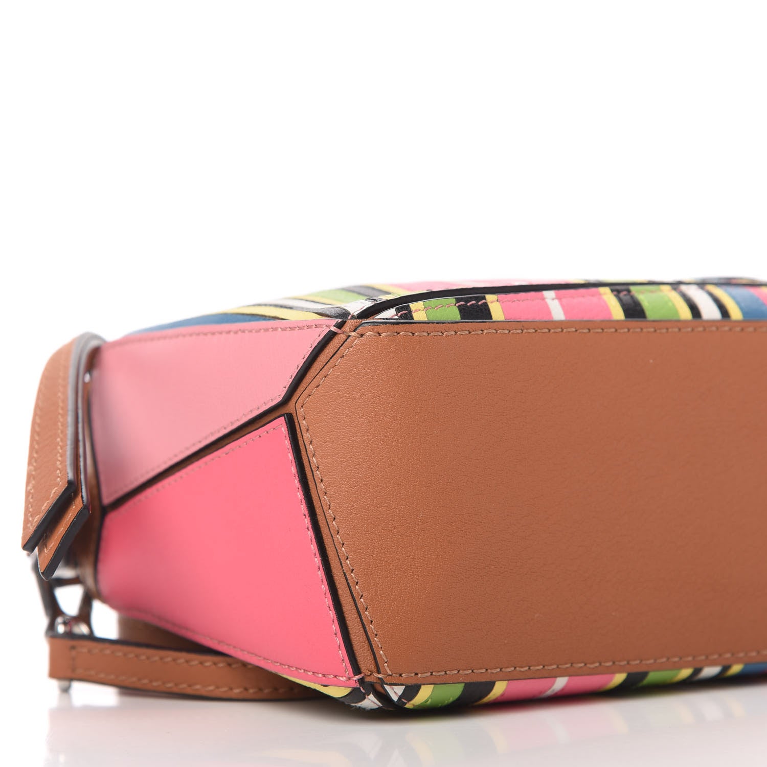 Loewe Calfskin Mini Puzzle Bag Pink Multicolor 6 of 10