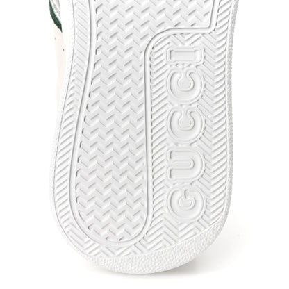 Gucci Metallic Nappa Web Womens Chunky Sneakers 38 Silver 7 of 10