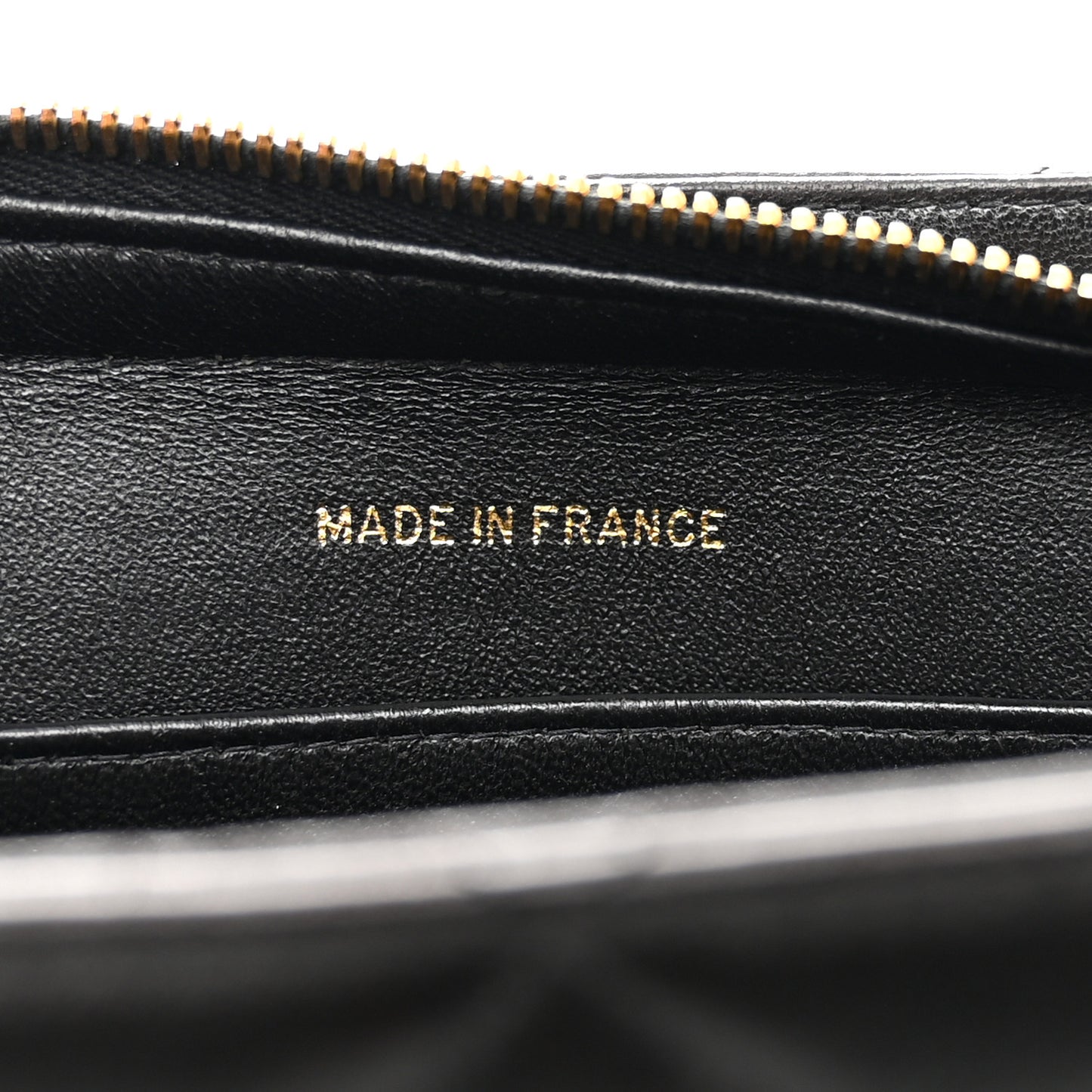 Lambskin Quilted Shoulder Bag Black