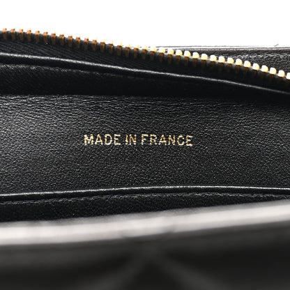 Chanel Lambskin Quilted Shoulder Bag Black 7 of 13