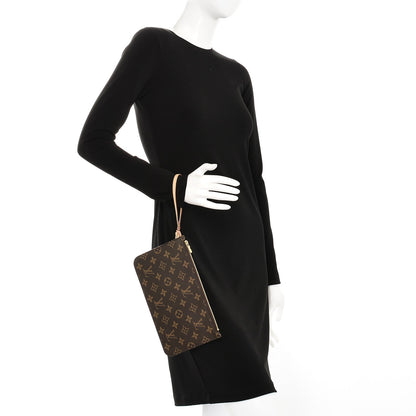 Louis Vuitton Monogram Neverfull MM GM Pochette 2 of 7