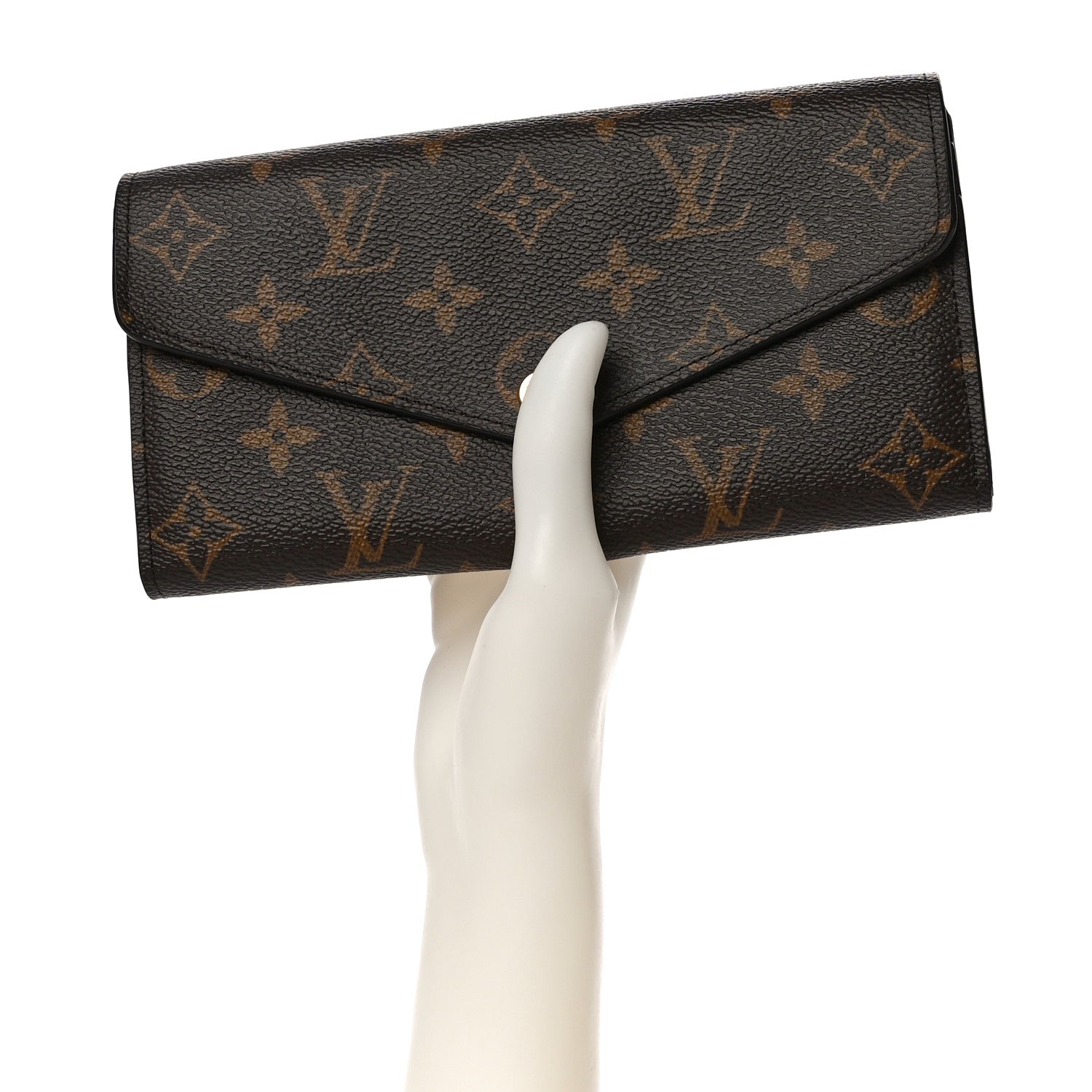 Louis Vuitton Monogram Sarah Wallet NM Rose Ballerine 2 of 10
