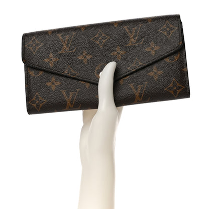 Louis Vuitton Monogram Sarah Wallet NM Rose Ballerine 2 of 10