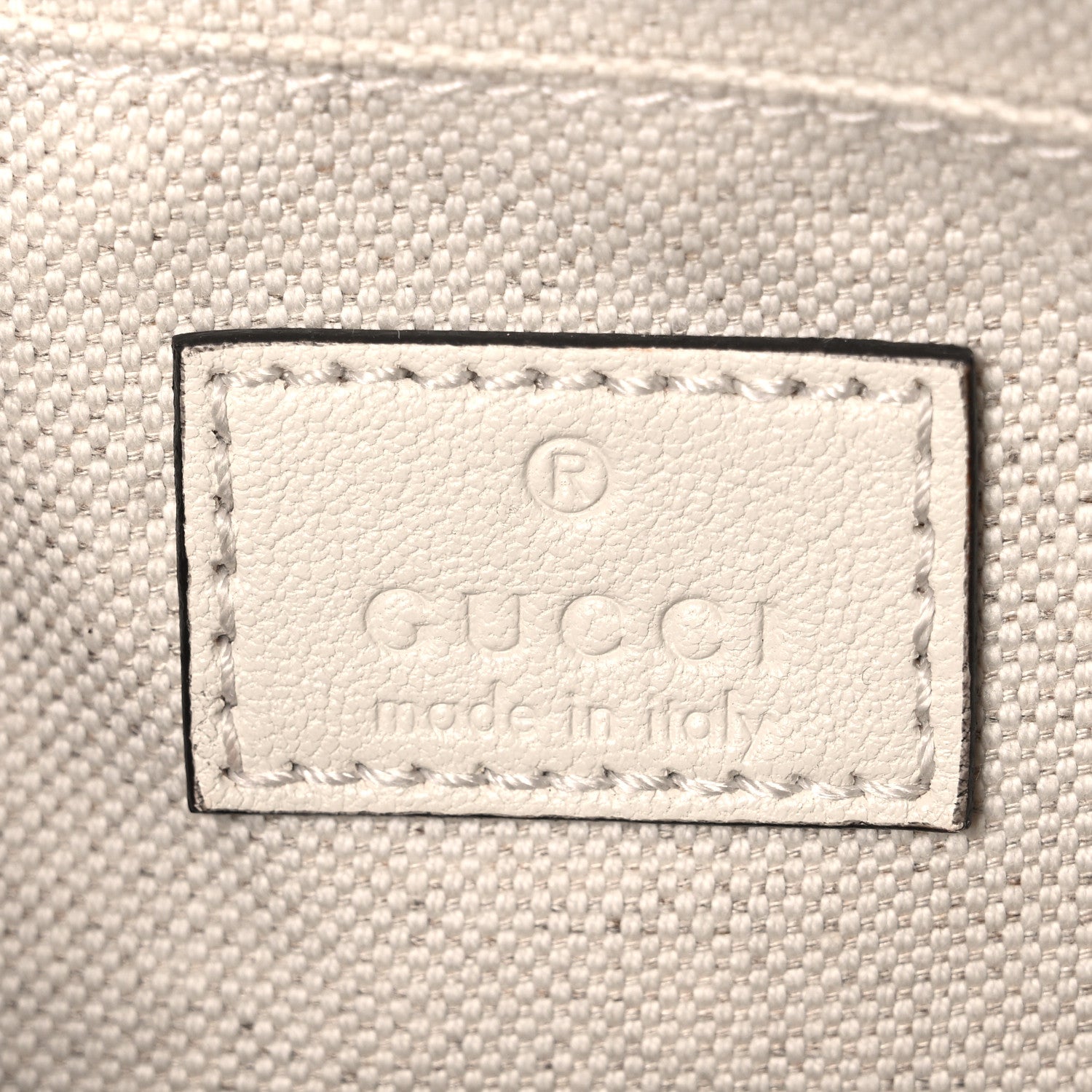 Gucci Sakai Be Green Calfskin Diagonal Stitched Mini Blondie Shoulder Bag Mystic White 5 of 9
