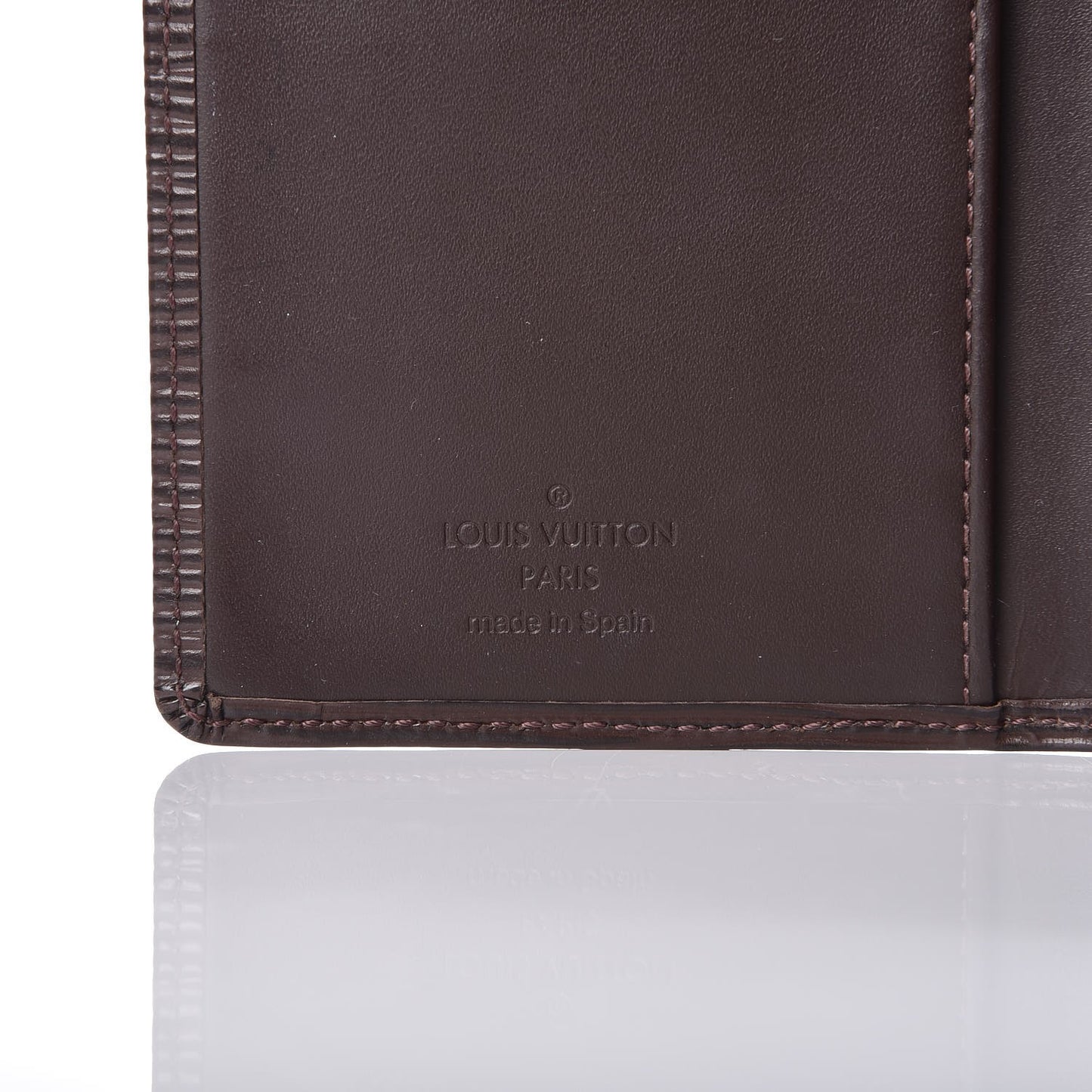 Epi Checkbook Organizer Wallet Moka