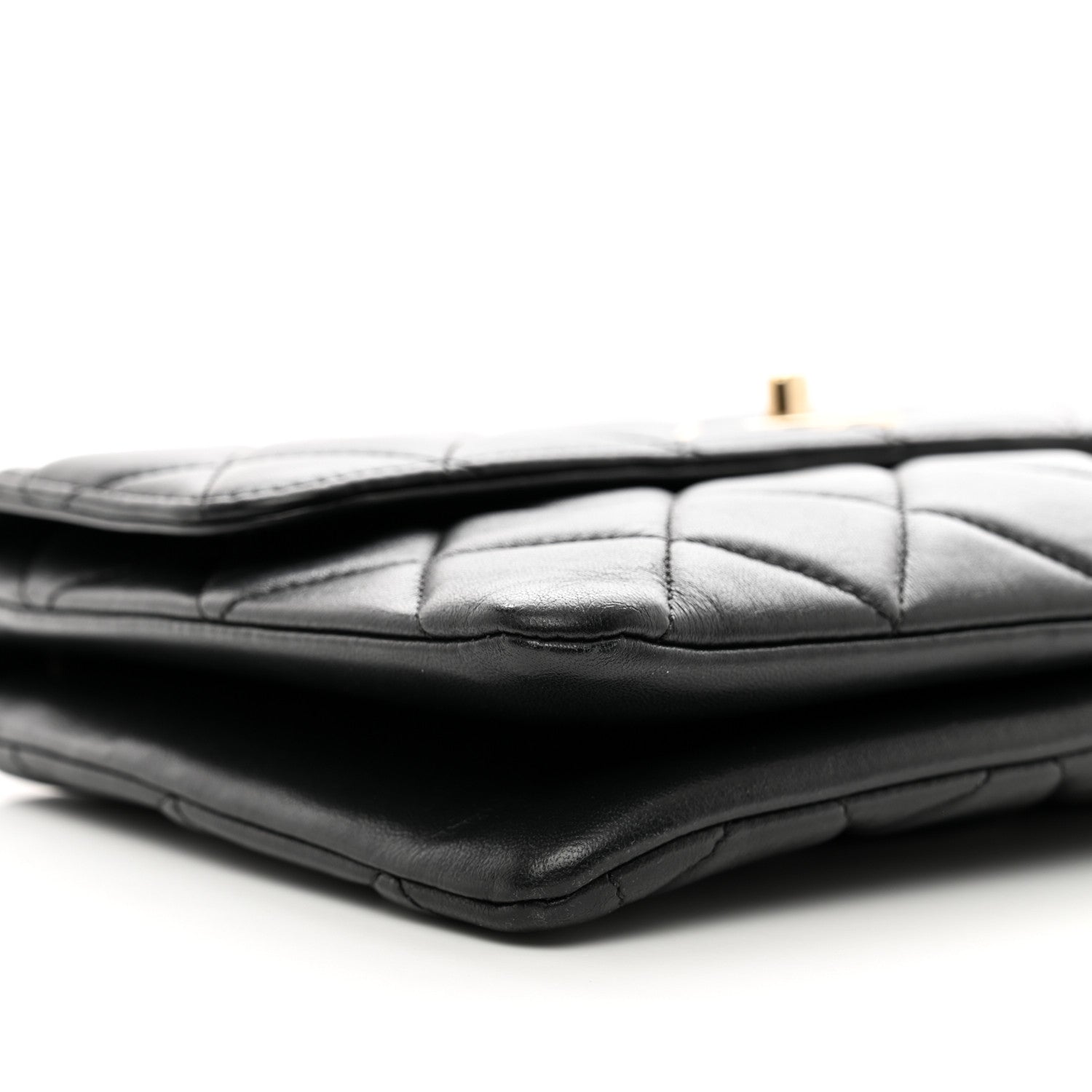 Chanel Lambskin Quilted Medium Trendy CC Flap Black 9 of 10