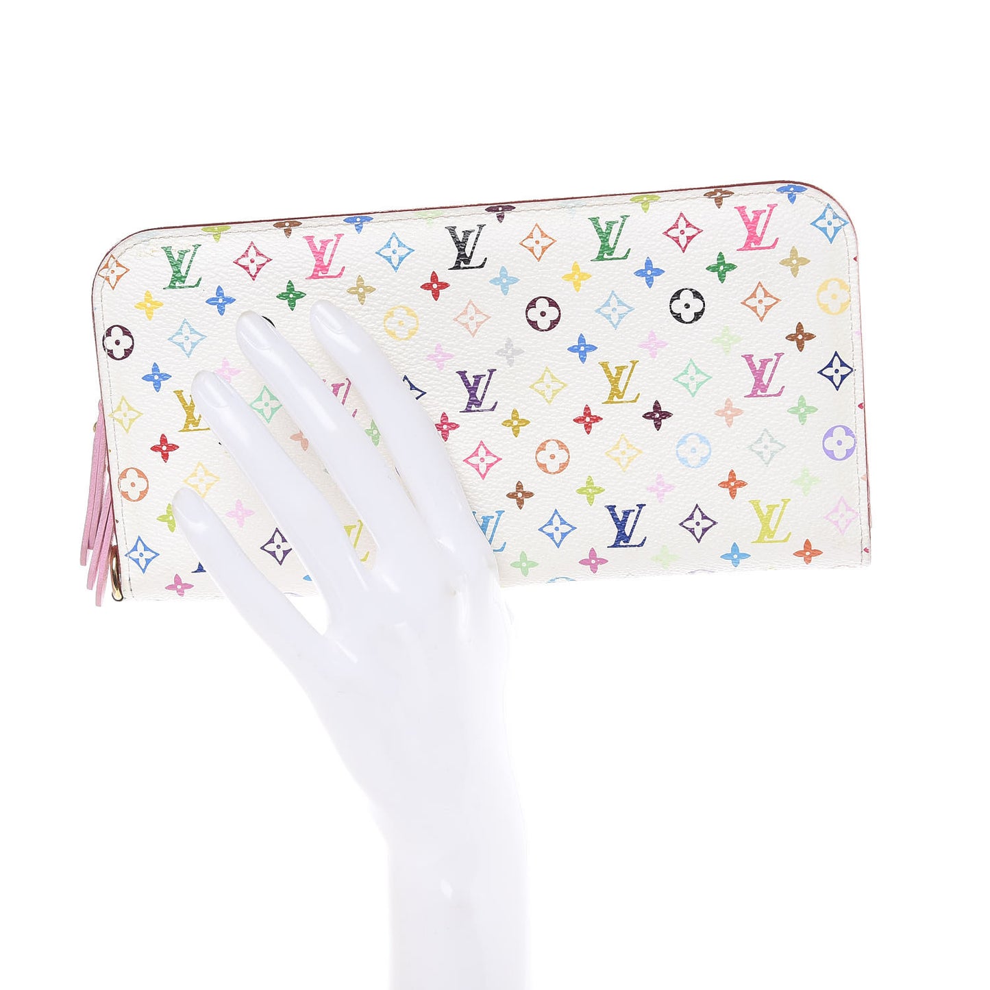 Monogram Multicolor Insolite Wallet White Litchi