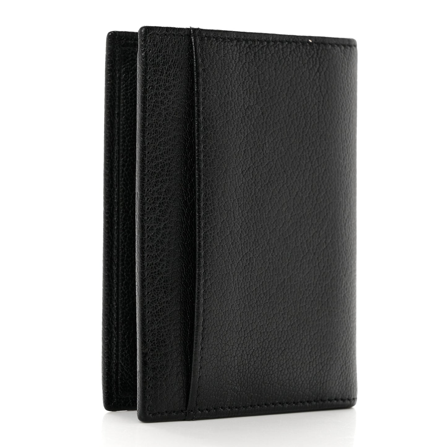 Goatskin Card Case Black