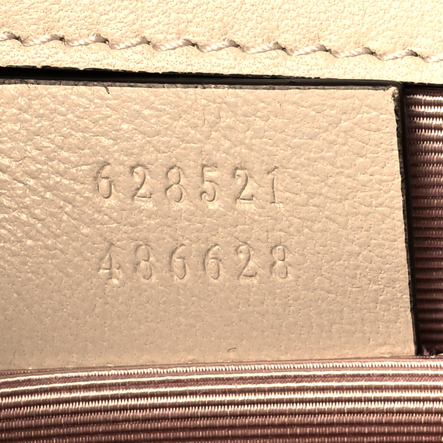 Gucci Lambskin Linea Matisse Shoulder Bag Mystic White 7 of 11