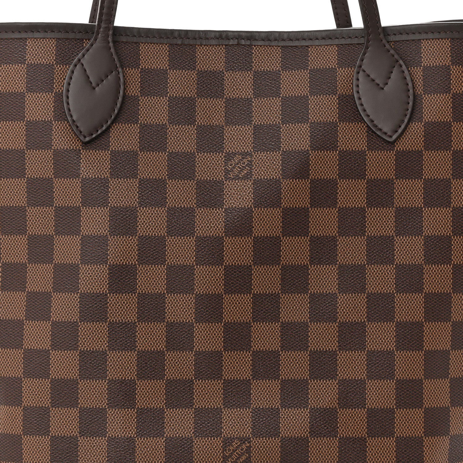 Louis Vuitton Damier Ebene Neo Neverfull MM Rose Ballerine 9 of 11