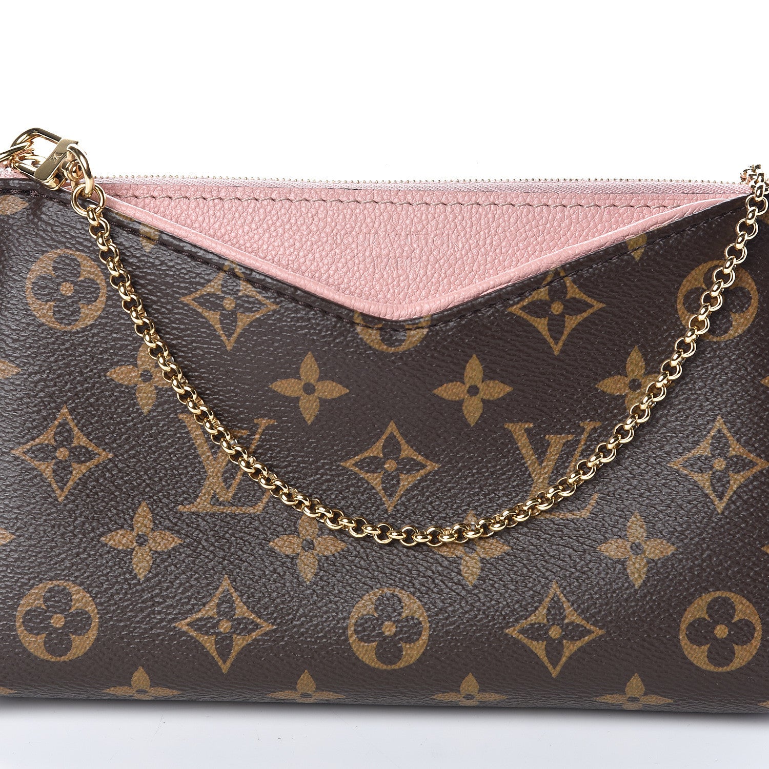 Louis Vuitton Monogram Pallas Clutch Rose Poudre 7 of 9