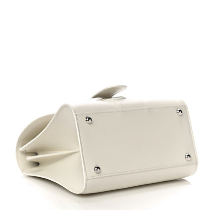 Delvaux Box Calfskin Mini Brillant Satchel Ivory 4 of 13